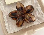 Floral Large Hair Claw Clip – 8cm Durable Decorative Grip Hair Claw Clip ZURRIES BILLINERY (PVT) LTD.