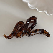 Leopard Print Large Hair Claw Clip – Bold Vintage Style Hair Claw Clip ZURRIES BILLINERY (PVT) LTD.