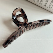 Leopard Print Large Hair Claw Clip – Bold Vintage Style Hair Claw Clip ZURRIES BILLINERY (PVT) LTD.