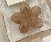 Floral Large Hair Claw Clip – 8cm Durable Decorative Grip Hair Claw Clip ZURRIES BILLINERY (PVT) LTD.