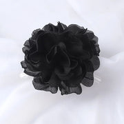 Soft Chiffon Flower Hair Claw Clip – Lightweight Floral Style for Women Hair Claw Clip ZURRIES BILLINERY (PVT) LTD.