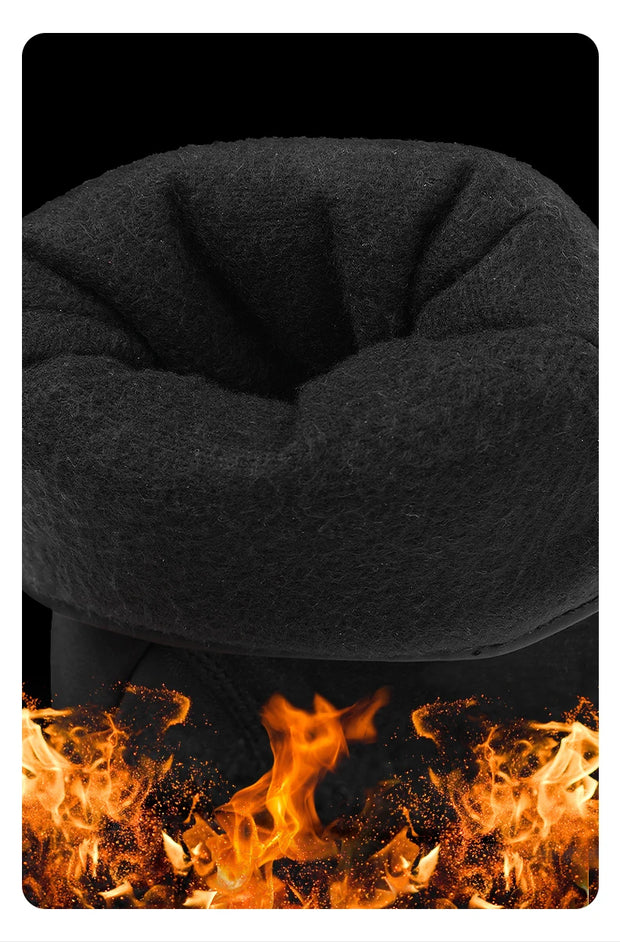 Black消防安全帽 against a black background with flames at the bottom