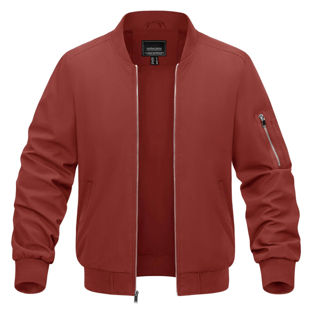 Red jacket on a white background
