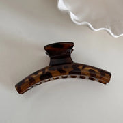 Leopard Print Large Hair Claw Clip – Bold Vintage Style Hair Claw Clip ZURRIES BILLINERY (PVT) LTD.