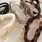 Irregular Hollow Out Hair Claw Clip – Large Geometric Grip Hair Claw Clip ZURRIES BILLINERY (PVT) LTD.